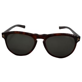 Óculos de sol Tom Ford Flynn Havana em acetato marrom Marrom