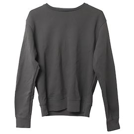Maison Martin Margiela Sudadera de algodón gris con parche en el codo Decortique de Maison Margiela Gris