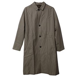 Abrigo Joseph extragrande de pata de gallo en algodón caqui Verde Caqui