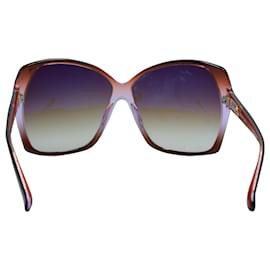 Linda Farrow-Linda Farrow Luxe LFL 137 10 Cat-Eye-Sonnenbrille aus violettem Acetat-Lila