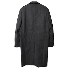 Dries Van Noten-Dries Van Noten Oversized Coat in Grey Wool-Grey