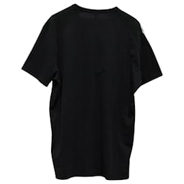 Neil Barrett-Camiseta Neil Barett Colorblock em algodão preto e branco-Outro,Impressão em python