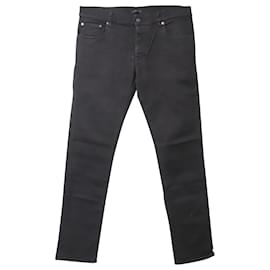 Prada-Jeans Prada em algodão preto-Preto