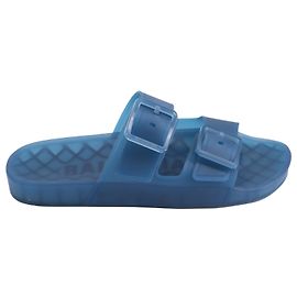 Sandali Balenciaga Mallorca Slip On in plastica blu Blu Blu chiaro