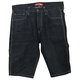 Autre Marque-Levi's x Comme Des Garcons Man por Junya Watanabe Shorts em Algodão Preto-Azul