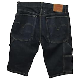 Autre Marque-Pantaloncini Levi's x Comme Des Garcons Uomo di Junya Watanabe in cotone denim nero-Blu