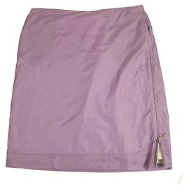 Jupe en polyamide violet lilas Valentino Sport w. Taille de la doublure polaire 48 Violet