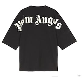 Palm Angels-CLASSIC LOGO OVER T-SHIRT-Black