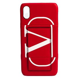 Valentino Garavani V logo Red
