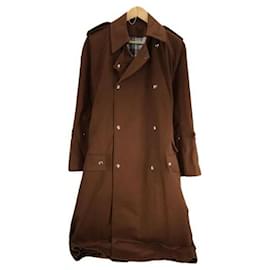 Acne-Men Coats Outerwear-Brown