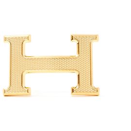 Hermès constance h hebilla colmena dorada Dorado
