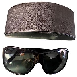 Prada Sunglasses Black Straw Black