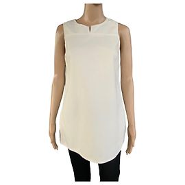 Blusa Max Mara Bianca in Cotone Bianco