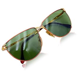 Autre Marque-Vintage 24K Gold Plated Mint Unisex Sunglasses Mod. cn4 54/18-Golden