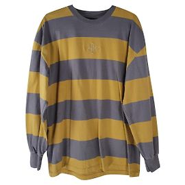 Autre Marque Camiseta de manga larga Han Kjobenhavn Box LS Tee de algodón Multicolor Gris Amarillo