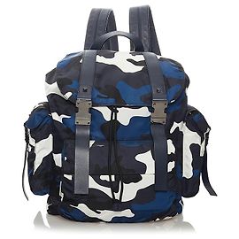 Valentino Garavani Rucksack Blau