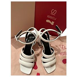 Sergio Rossi white sandals White