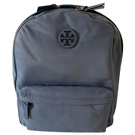 Tory Burch Dusty bly nylon backpack Light blue