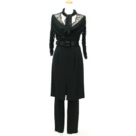 Chanel Pantsuit Black