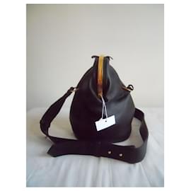 Max Mara-Real leather handbag MAX MARA-Black