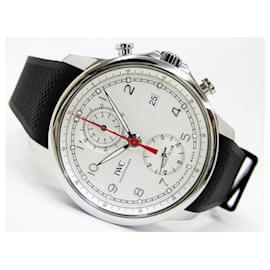 IWC-IWC Portugieser Yacht Club Chronograph IW390502 Mens-Silvery