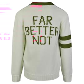 Gucci-Gucci Slogan Cardigan-Multiple colors