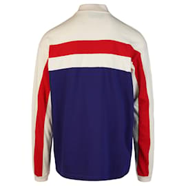 Gucci-Gucci Langarm-Rugby-Poloshirt-Mehrfarben
