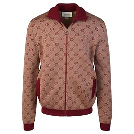 Jaqueta de corrida de lã Gucci GG Multicor