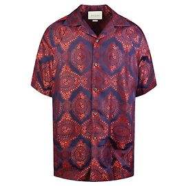 Gucci Barockes Jaquardhemd Mehrfarben