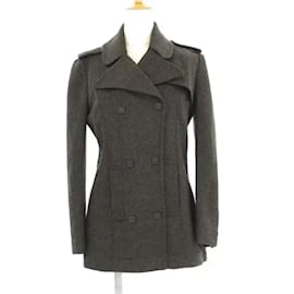 Chanel-Coats, Outerwear-Dark brown
