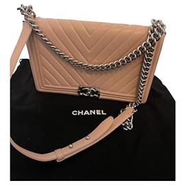 Chanel-Sacs à main-Beige