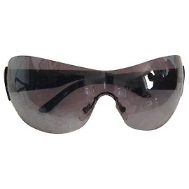 Gafas de sol Versace 2108 de acetato negro Negro