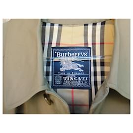 Burberry-imperméable homme Burberry vintage t 48-Kaki