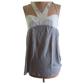 Iro Top de linho e seda, corda, taille 0. Outro