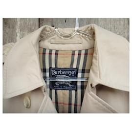 Burberry-gabardine feminino Burberry vintage 38-Bege