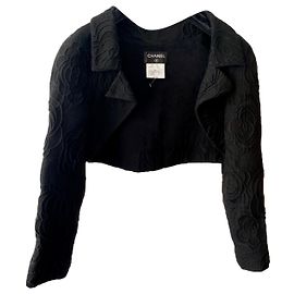 Chanel Giacca corta Nero