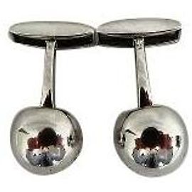 Bulgari Abotoaduras Hardware prateado