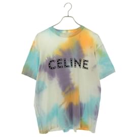 Céline Camisas Roxo Amarelo Azul claro