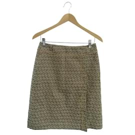 Fendi-Skirts-Brown,Beige