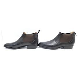 JM Weston-JM WESTON ZAPATOS BOTINES INFORMALES 457 8.5D 42.5 zapatos de cuero marrón-Castaño