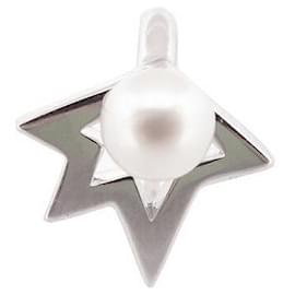 NOVA JÓIA TASAKI COMET PLUS EAR EM PRATA E PÉROLA Prata