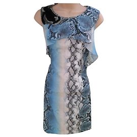 Karen Millen Kleider Schwarz Blau