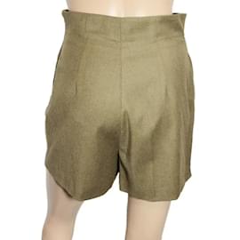 Fendi-Shorts-Khaki