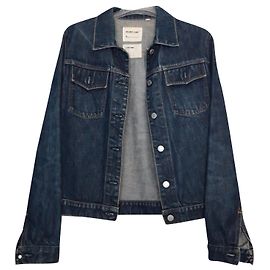 Giubbotto jeans Helmut Lang vintage taglia 42. Blu navy