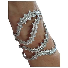 Pulseira APM Monaco Enigme Epine Prata Prata