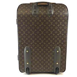 Louis Vuitton-Louis Vuitton Pegase Luggage 65 Monogram canvas-Brown