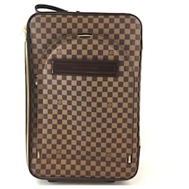 Louis Vuitton-Louis Vuitton Pegase 55 Damier Ebene Canvas-Brown