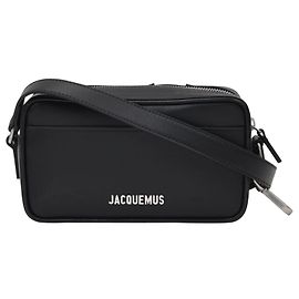 Jacquemus Le Baneto Bag in Black Leather Black