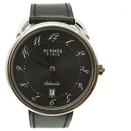 Hermès ROPS AUTOMATICI 41 MM GRIGIO ARGENTO Argento