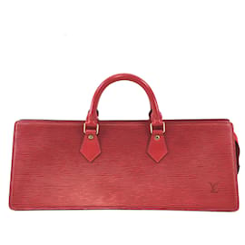 Louis Vuitton-Louis Vuitton Sac Triangle Cuir Epi Rouge-Rouge